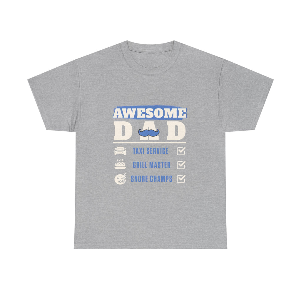 Funny T-Shirt - Awesome Dad Tee Shirt - Gift For Fathers Day Birthday - NEW