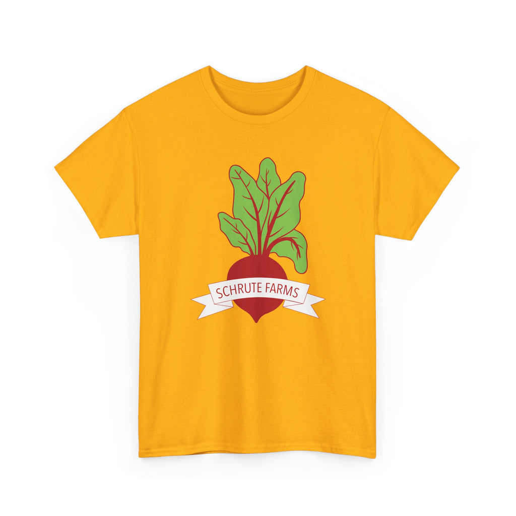 T-Shirt - Schrute Farms Beet Graphic Tee Shirt - Dwight - The Office US - NEW