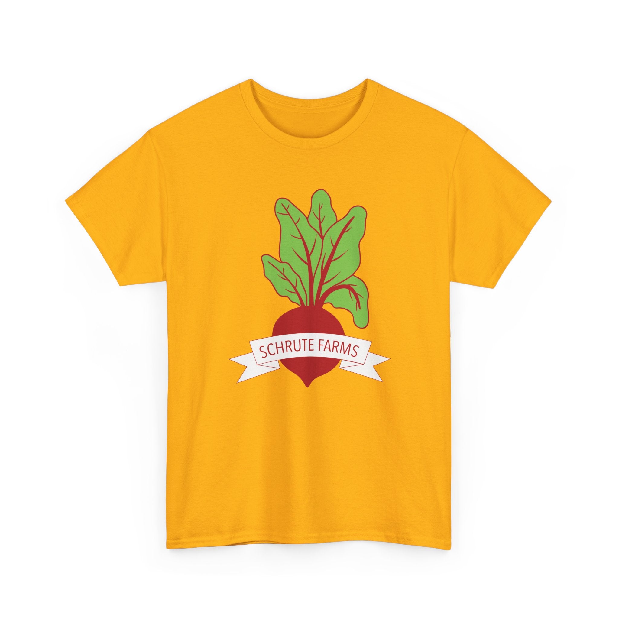 T-Shirt - Schrute Farms Beet Graphic Tee Shirt - Dwight - The Office US - NEW