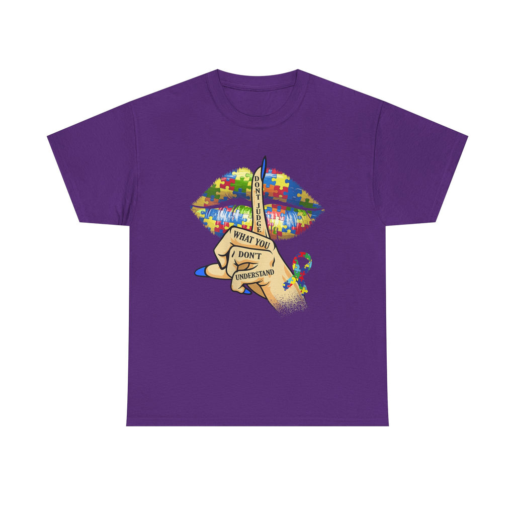 Autism Awareness Tee Shirt - What You Don't Understand - Autistic Puzzle Design T-Shirt