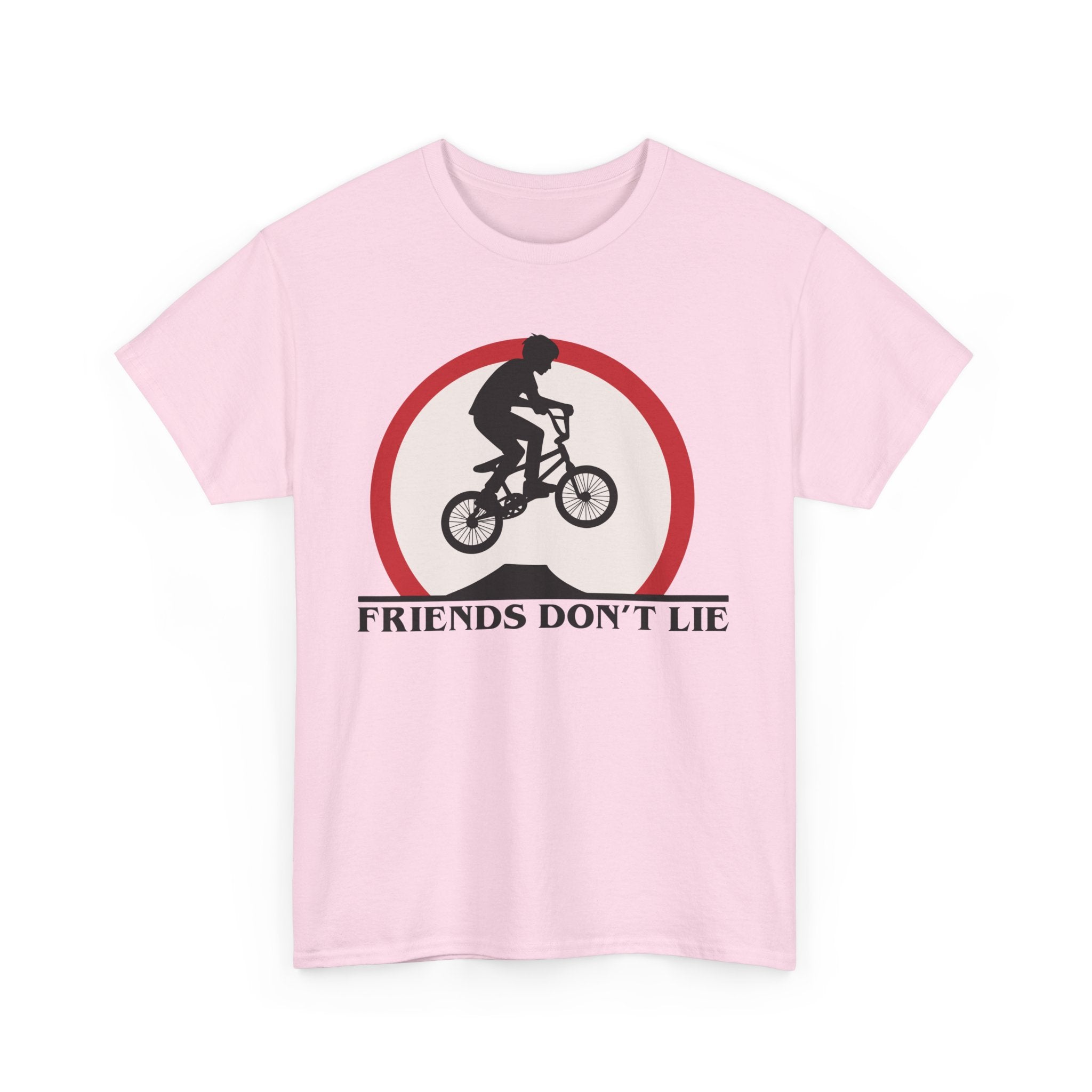 T‑Shirt - Friends Don't Lie - Stranger Things - BMX Rider Graphic Tee