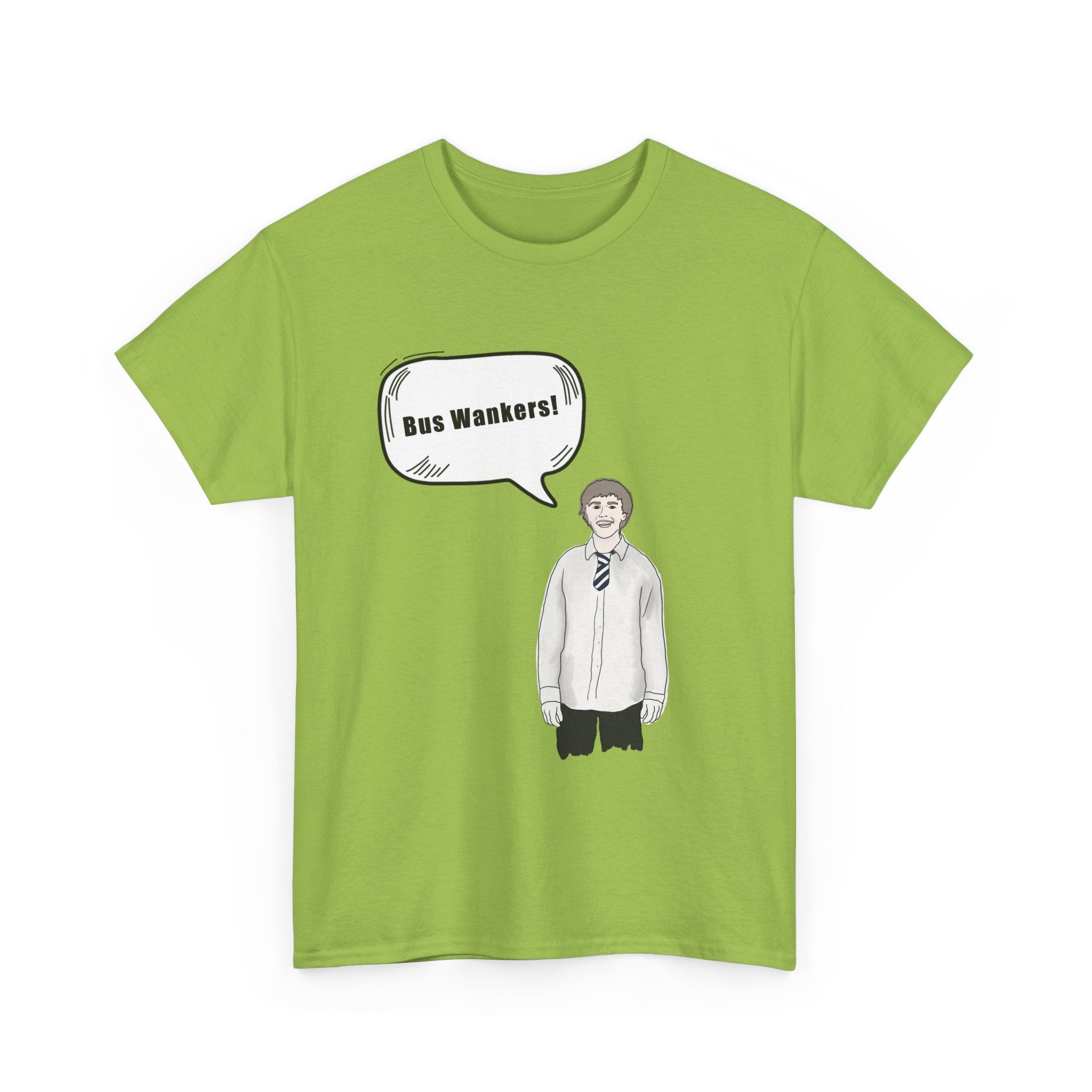 Bus W**kers T-Shirt - Inbetweeners Jay Funny Gift Tee Shirt