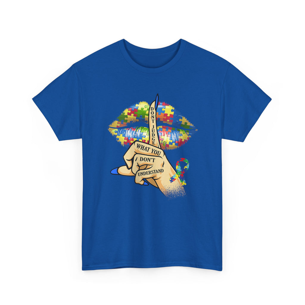 Autism Awareness Tee Shirt - What You Don't Understand - Autistic Puzzle Design T-Shirt