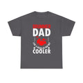 Drummer Dad T-Shirt - Like a Regular Dad but Cooler - Drum Tee Shirt for Father’s Day Birthday