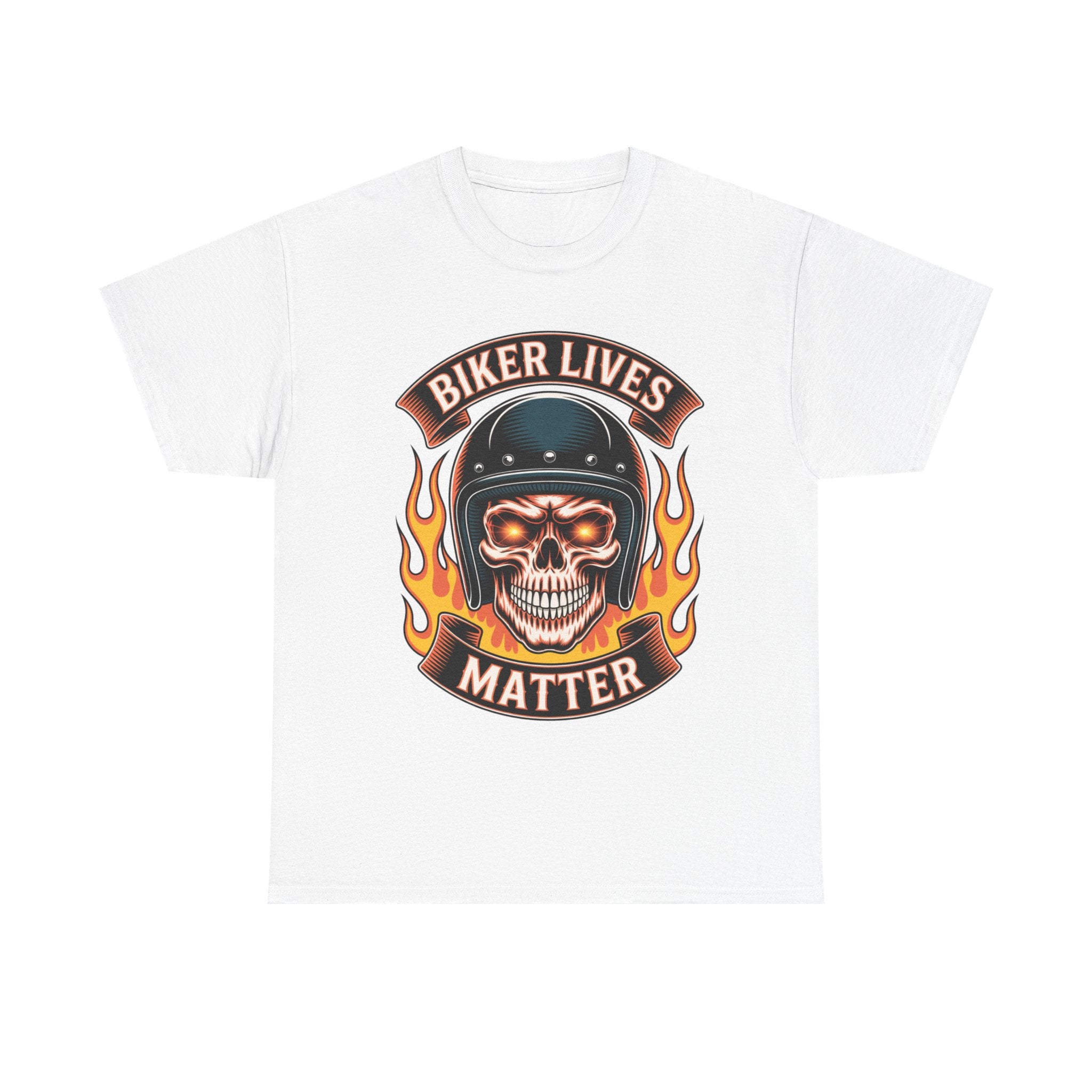 Biker Lives Matter T-Shirt - Tee Shirt For Bikers - Clothing Gift For Motorcycle Enthusiasts