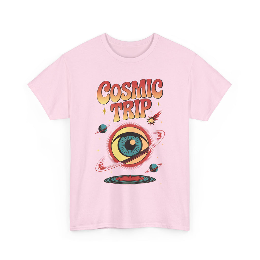 Cosmic Trip T-Shirt — Retro Space Eye Graphic Psychedelic Tee
