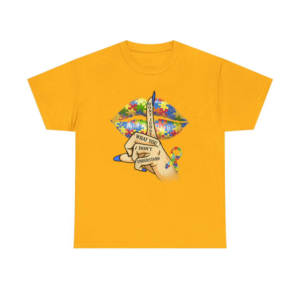 Autism Awareness Tee Shirt - What You Don't Understand - Autistic Puzzle Design T-Shirt