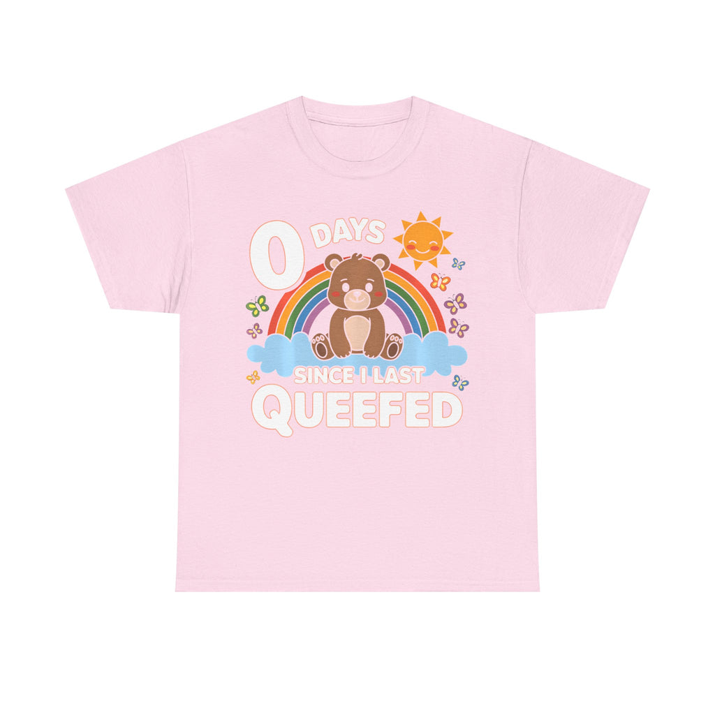 Funny Gift T-Shirt - Queef Countdown Tee - Offensive Adult Rude Hen Bachelorette Shirt