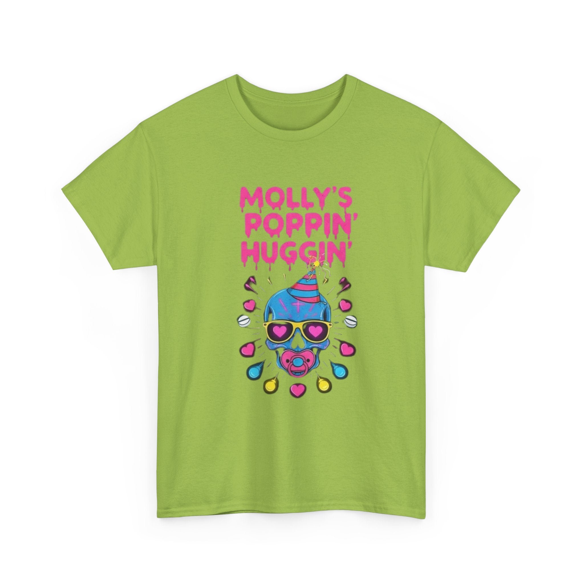 T-Shirt - Mollys Poppin Huggin - Funny Molly Tee Shirt Gift