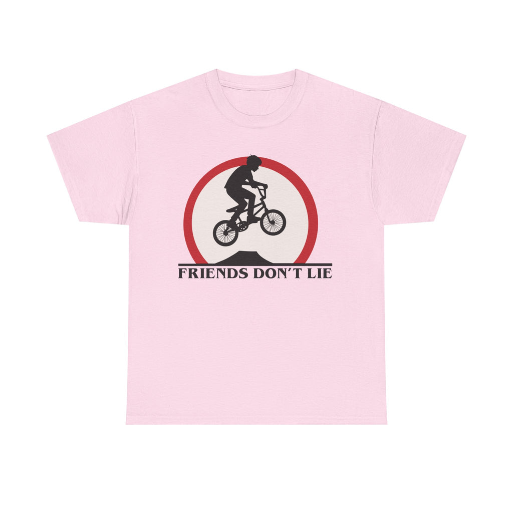 T‑Shirt - Friends Don't Lie - Stranger Things - BMX Rider Graphic Tee