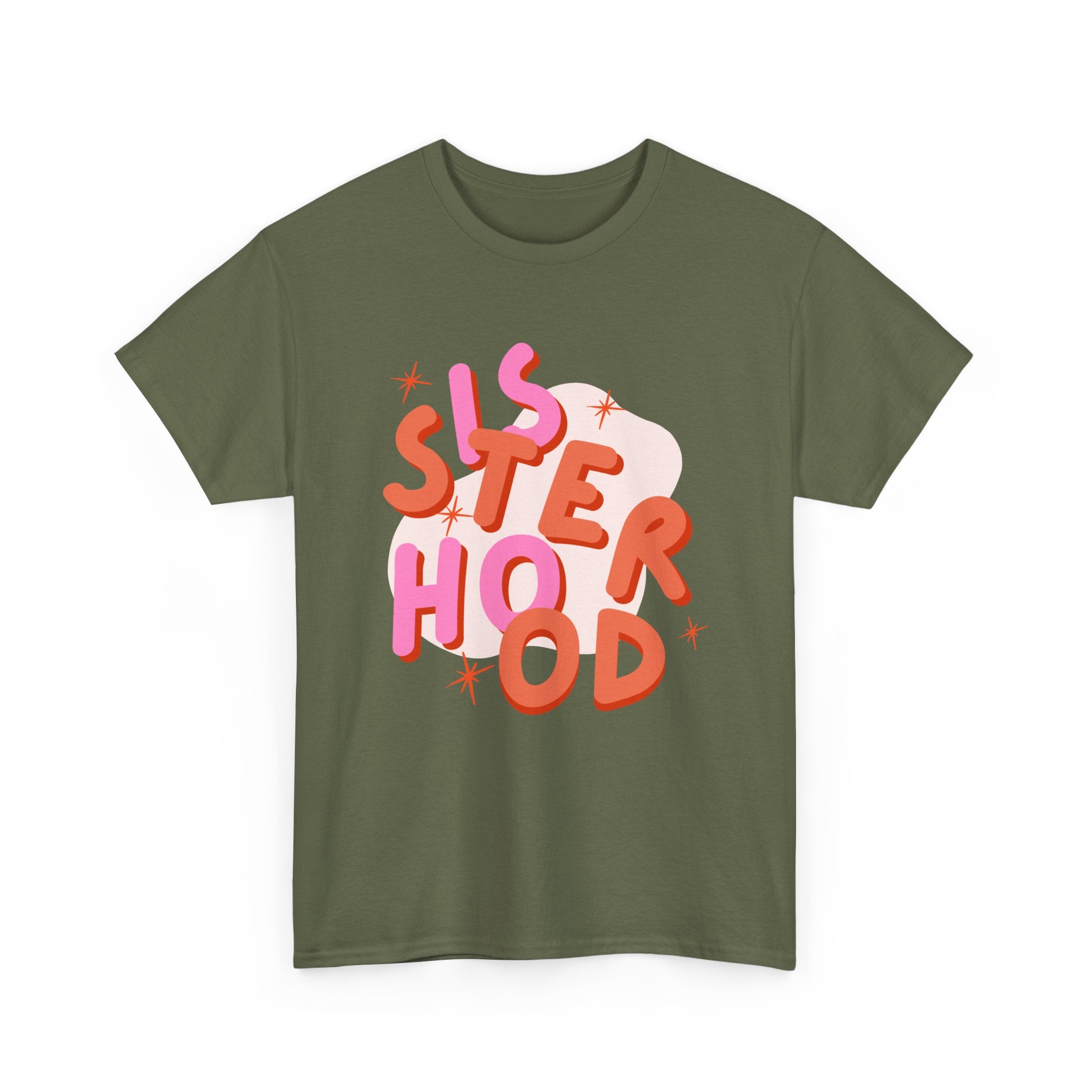 Sisterhood T-Shirt - Feminism Tee Shirt - Gift For Feminists - Sister Hood Graphic