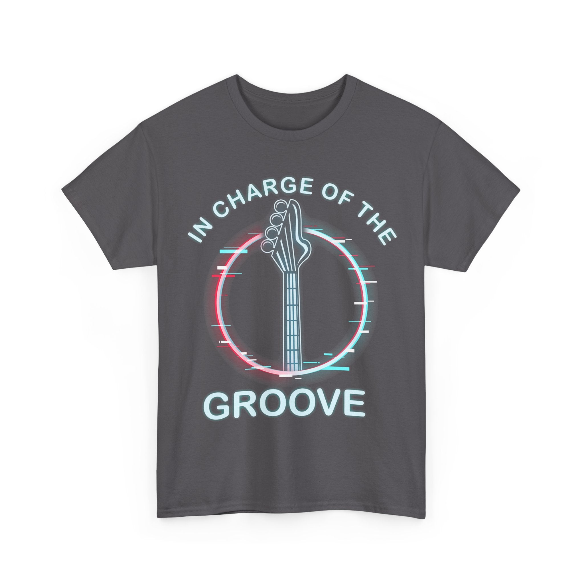 Bass Guitar Groove Tee Shirt - I'm in Charge of the Groove - Music T-Shirt Gift For Bassist