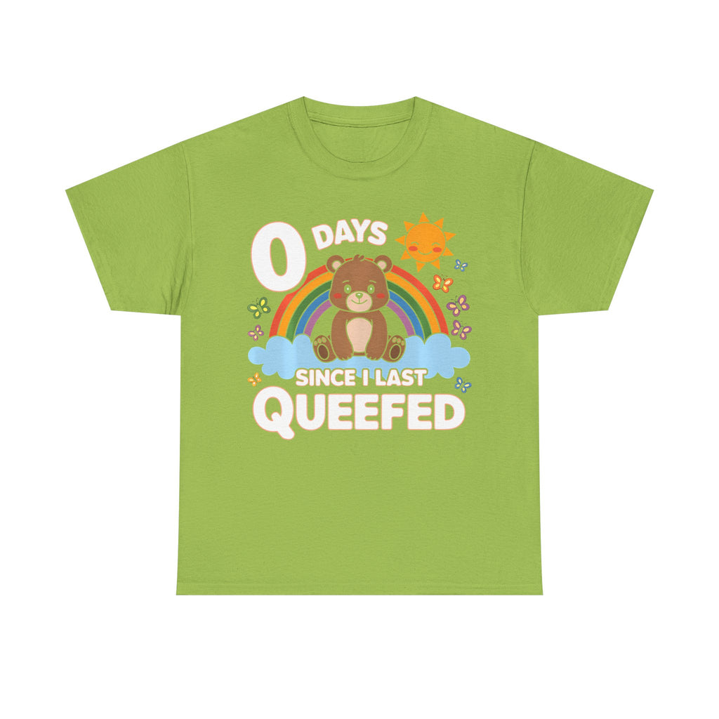 Funny Gift T-Shirt - Queef Countdown Tee - Offensive Adult Rude Hen Bachelorette Shirt