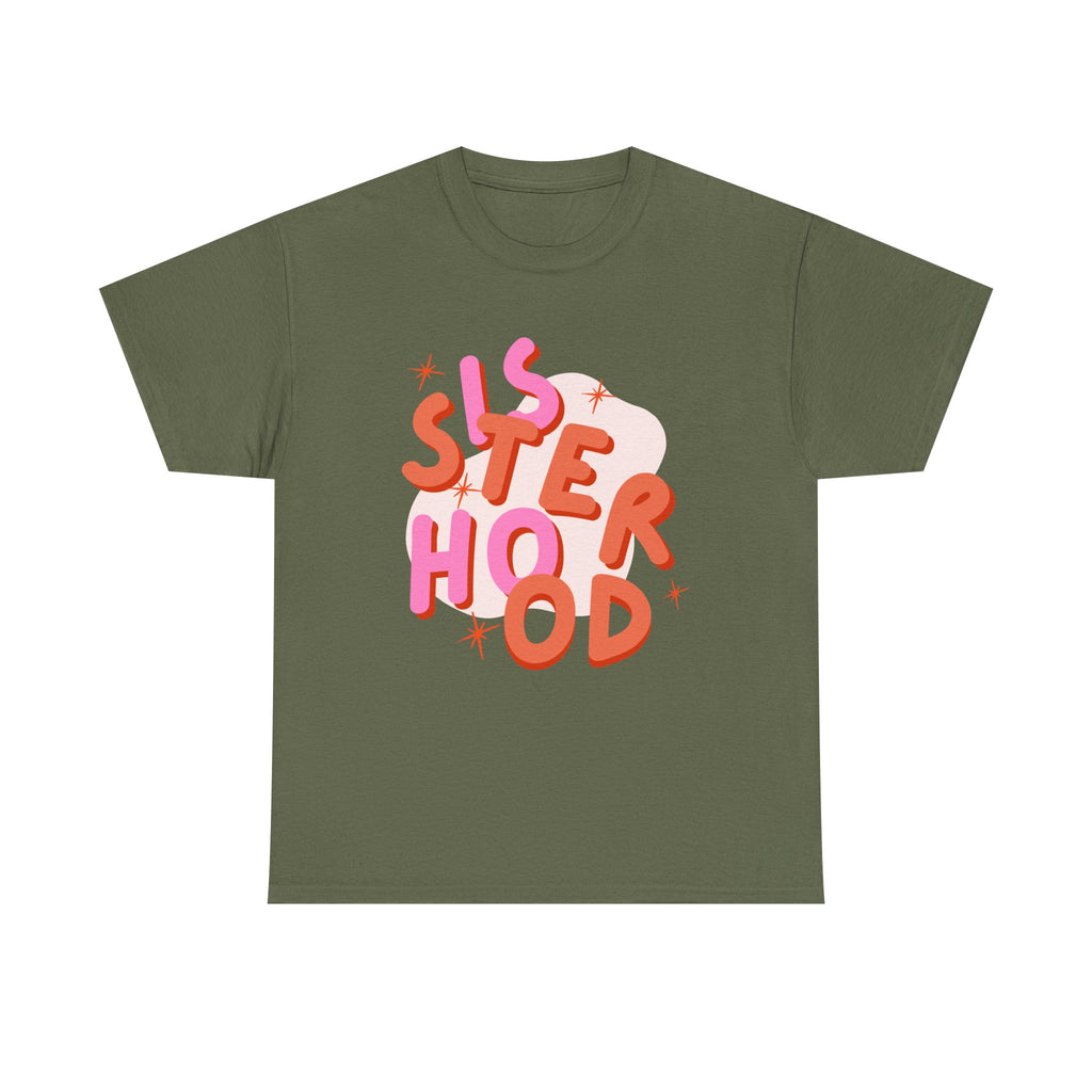 Sisterhood T-Shirt - Feminism Tee Shirt - Gift For Feminists - Sister Hood Graphic