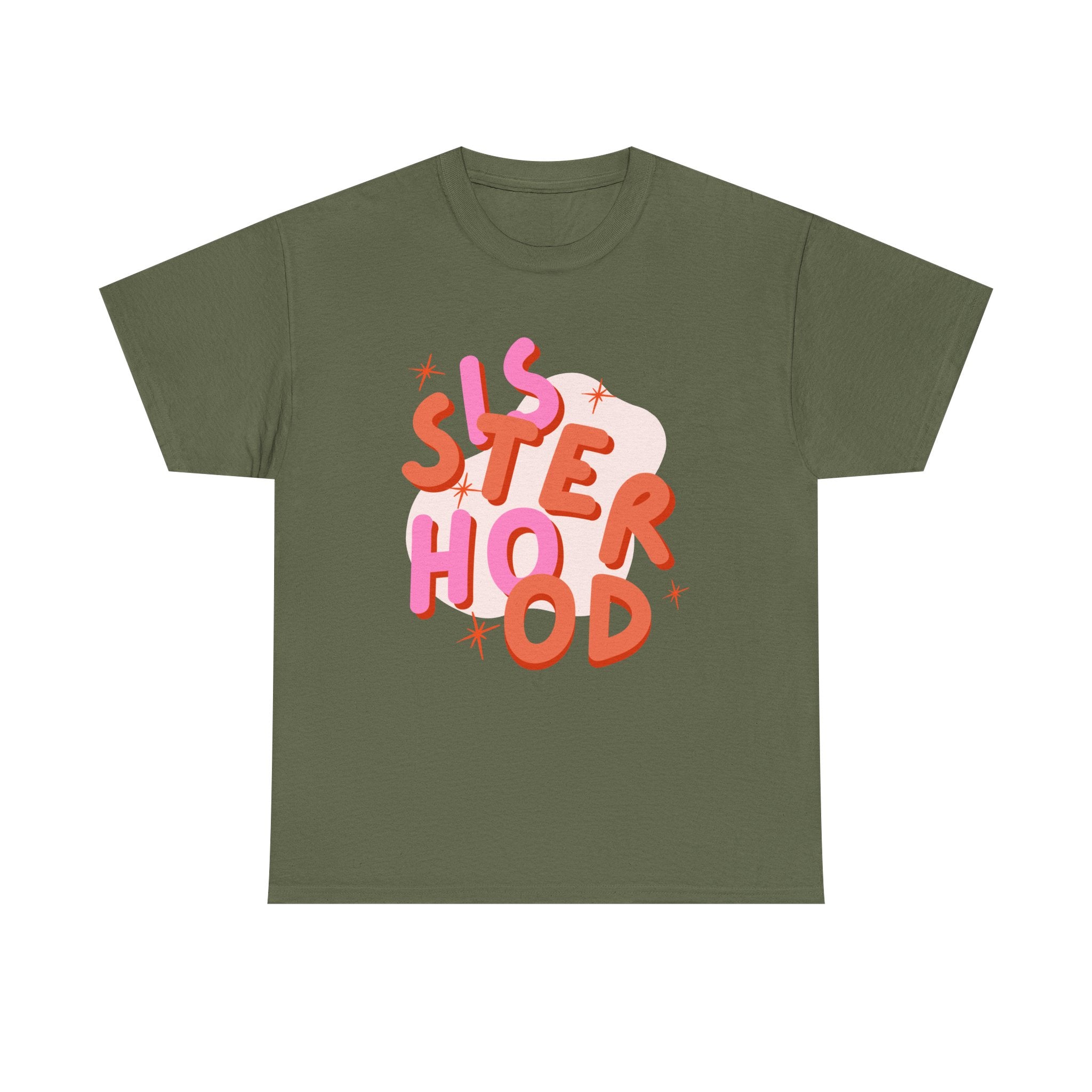 Sisterhood T-Shirt - Feminism Tee Shirt - Gift For Feminists - Sister Hood Graphic