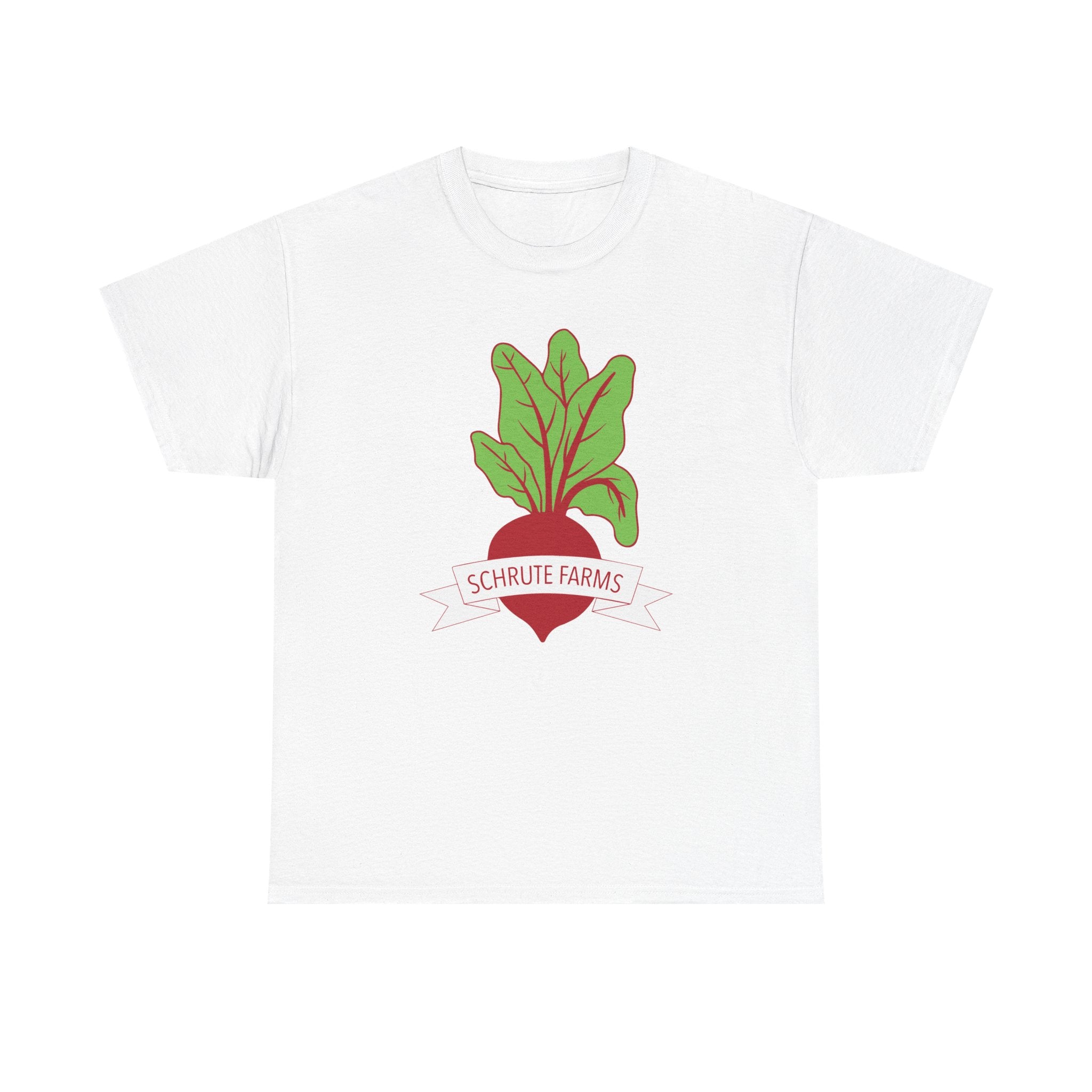 T-Shirt - Schrute Farms Beet Graphic Tee Shirt - Dwight - The Office US - NEW