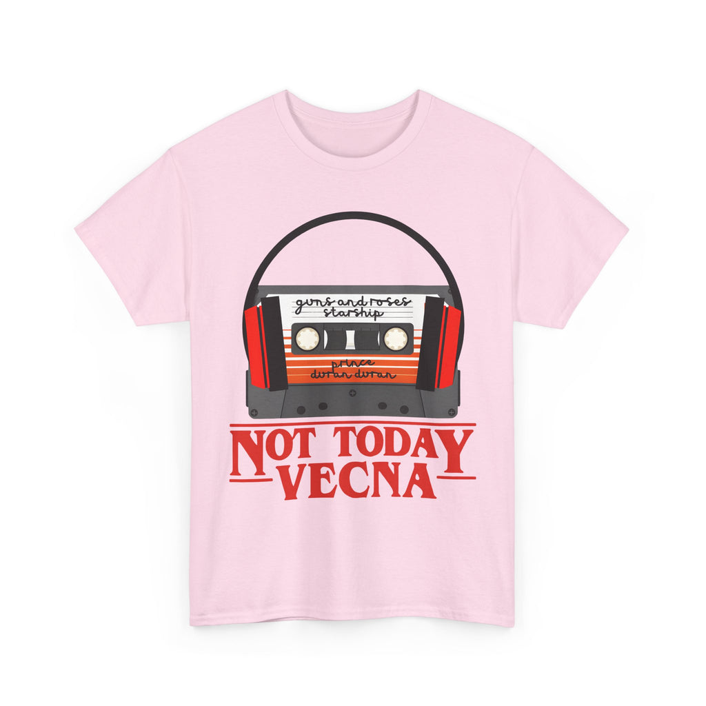 Not Today Vecna Cassette T-Shirt - Retro Stranger Things Tee Shirt - NEW