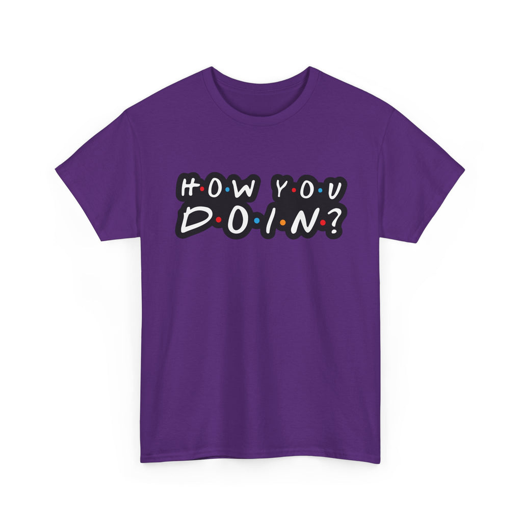 How You Doin - Tee Shirt - Retro Joey Friends Inspired Graphic T-Shirt Gift NEW