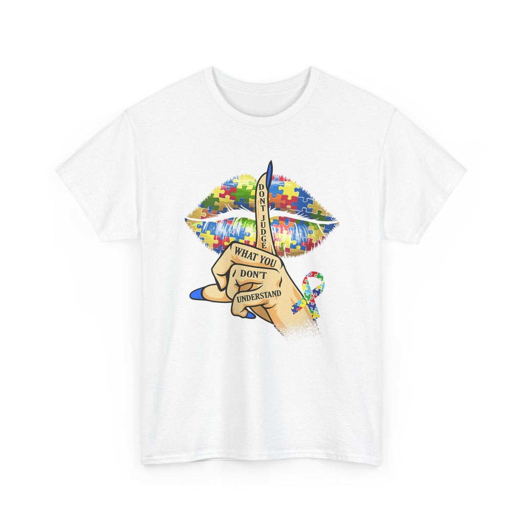 Autism Awareness Tee Shirt - What You Don't Understand - Autistic Puzzle Design T-Shirt