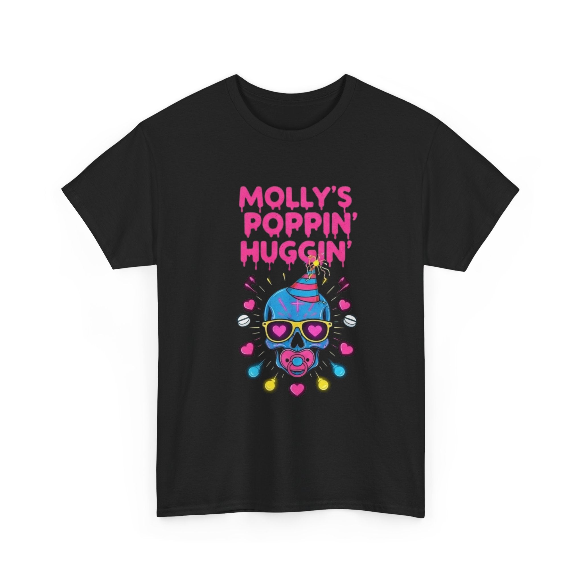 T-Shirt - Mollys Poppin Huggin - Funny Molly Tee Shirt Gift