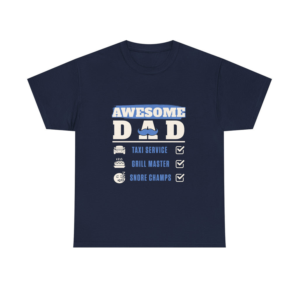 Funny T-Shirt - Awesome Dad Tee Shirt - Gift For Fathers Day Birthday - NEW