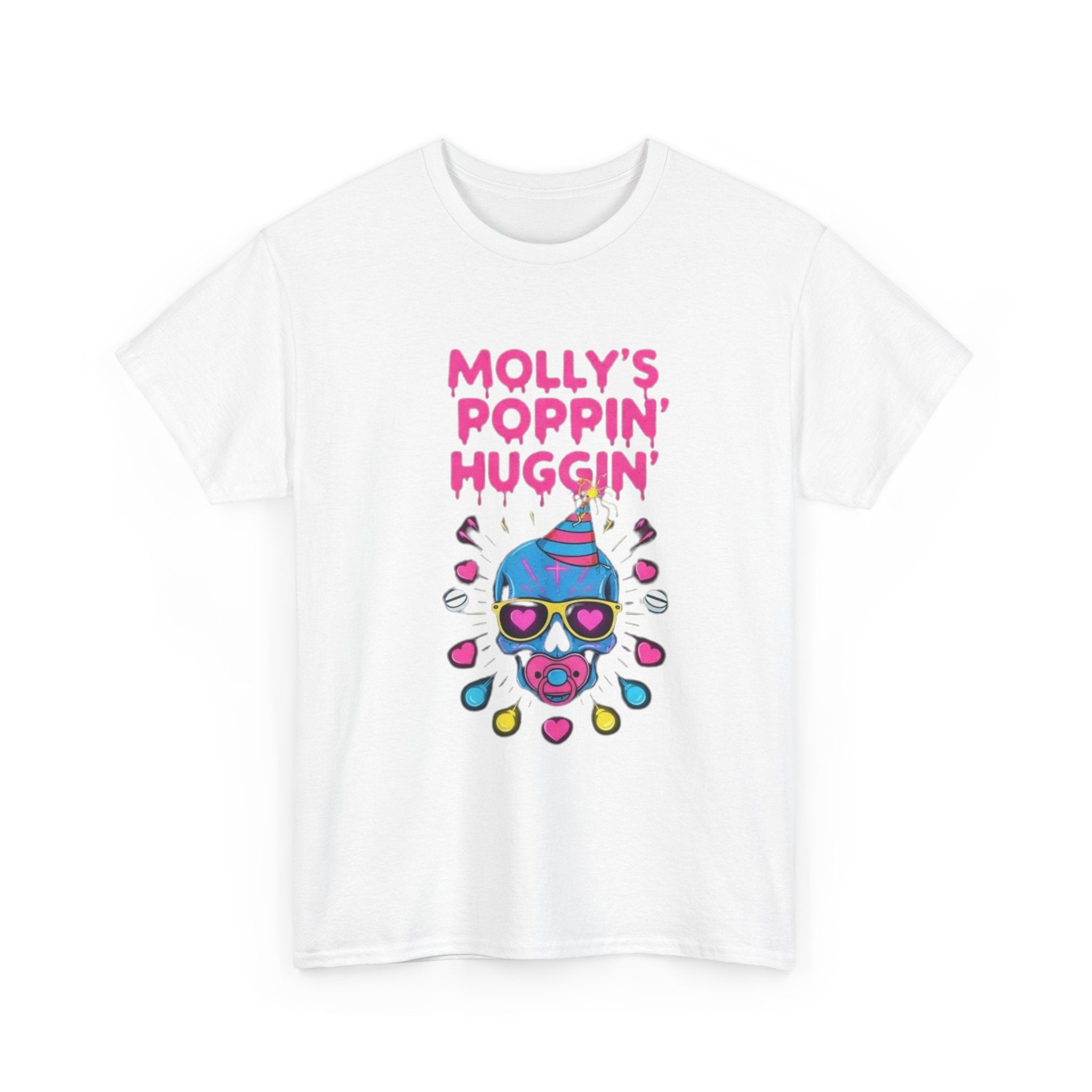 T-Shirt - Mollys Poppin Huggin - Funny Molly Tee Shirt Gift