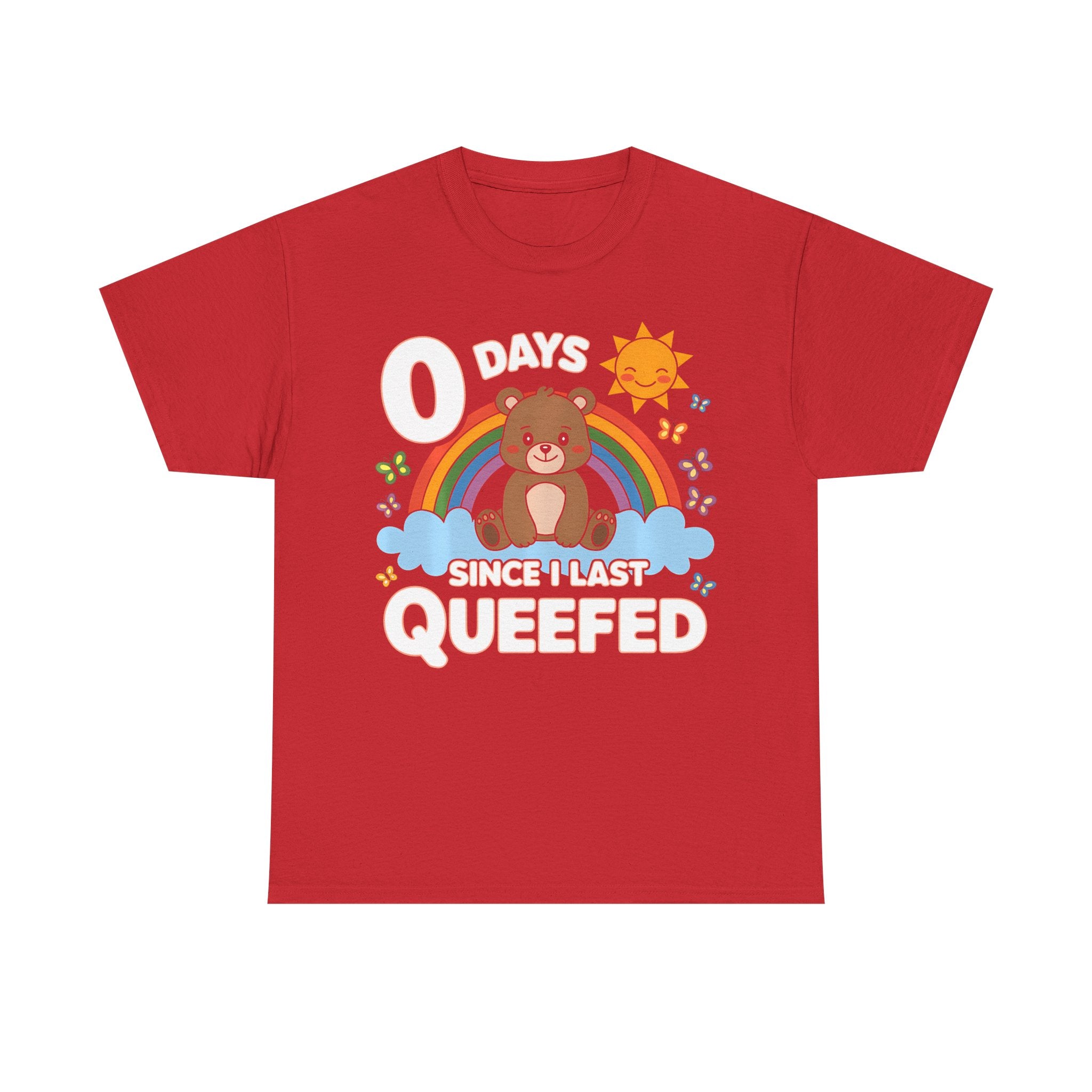 Funny Gift T-Shirt - Queef Countdown Tee - Offensive Adult Rude Hen Bachelorette Shirt