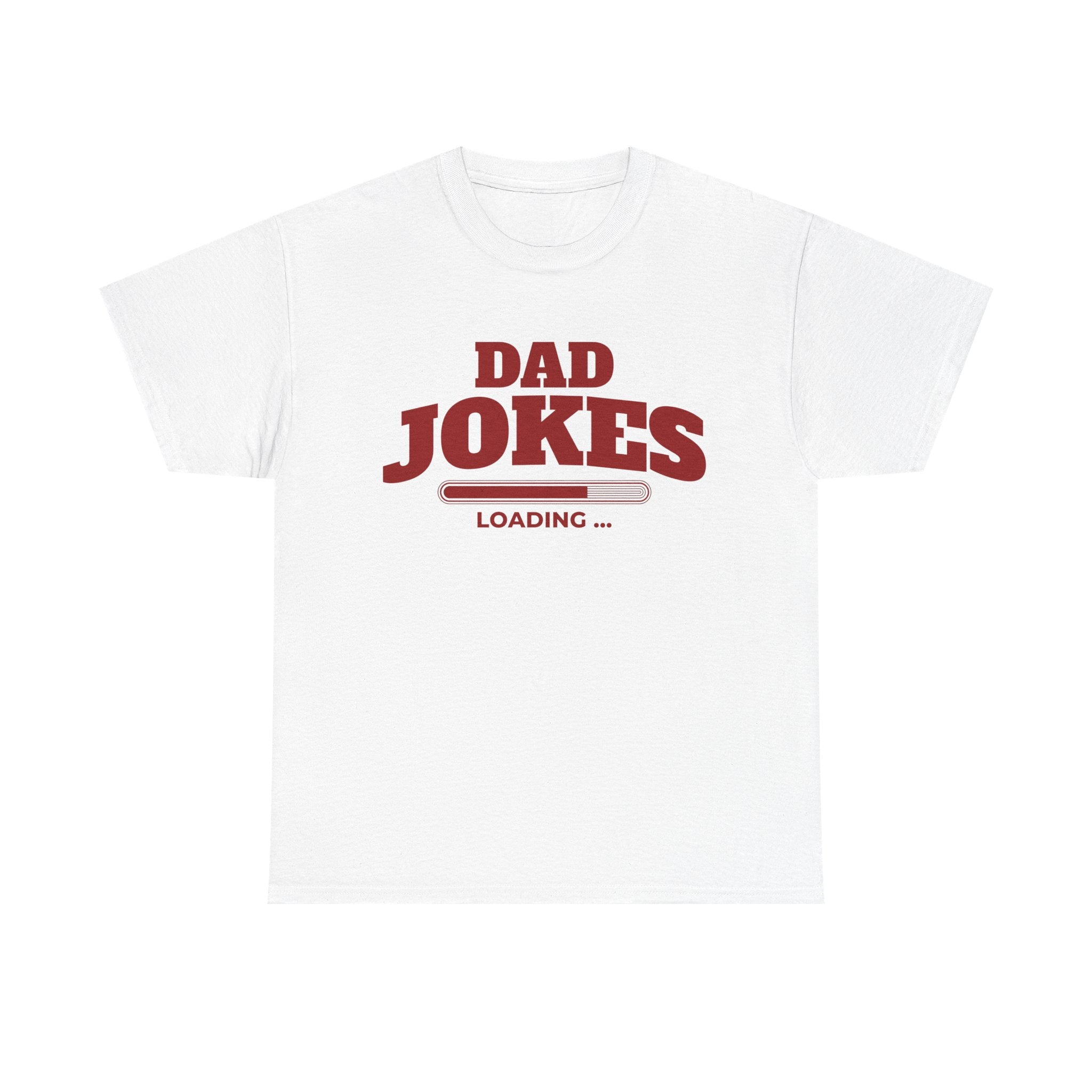 Funny T-Shirt - Dad Jokes Loading - Tee Shirt Gift For Father Dad NEW