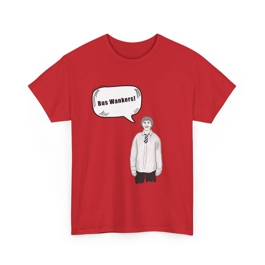 Bus W**kers T-Shirt - Inbetweeners Jay Funny Gift Tee Shirt