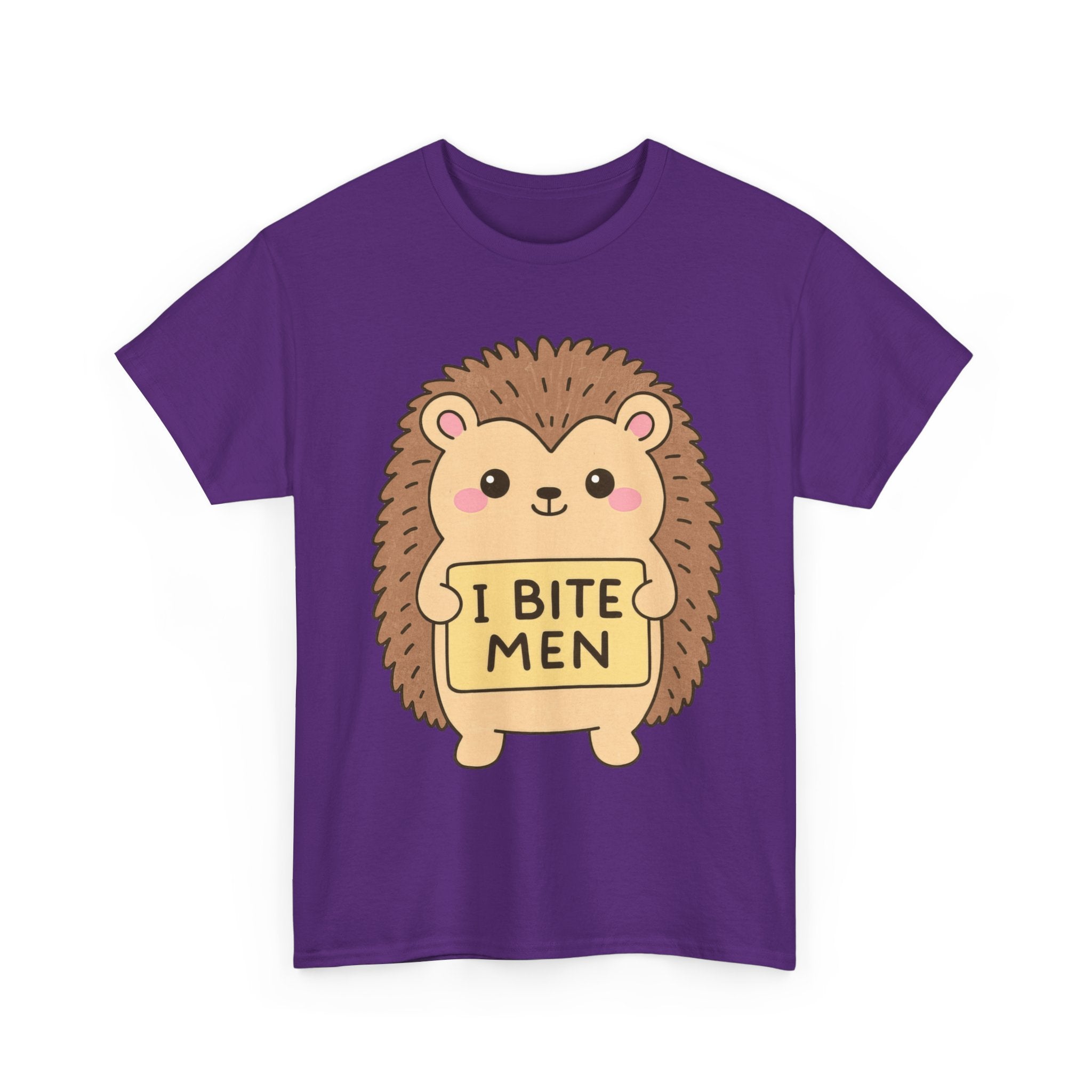 Funny Feminism T-Shirt - I Bite Men - Tee Shirt For Feminist - Anti Patriachy Gift NEW