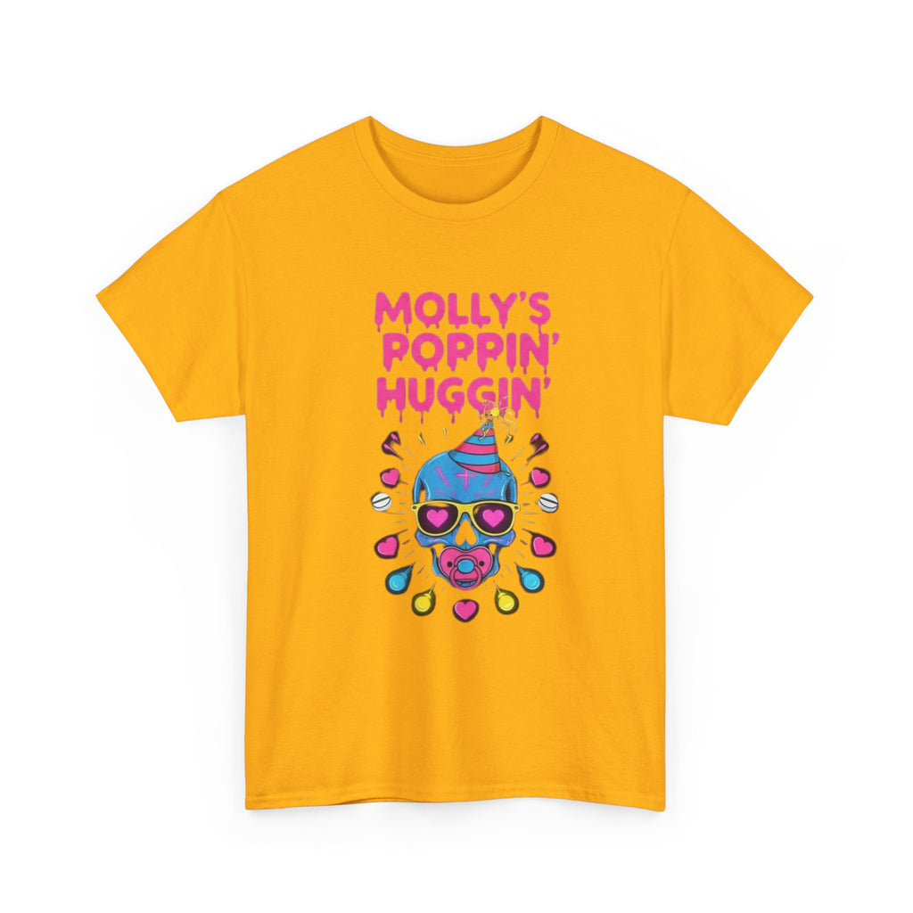T-Shirt - Mollys Poppin Huggin - Funny Molly Tee Shirt Gift