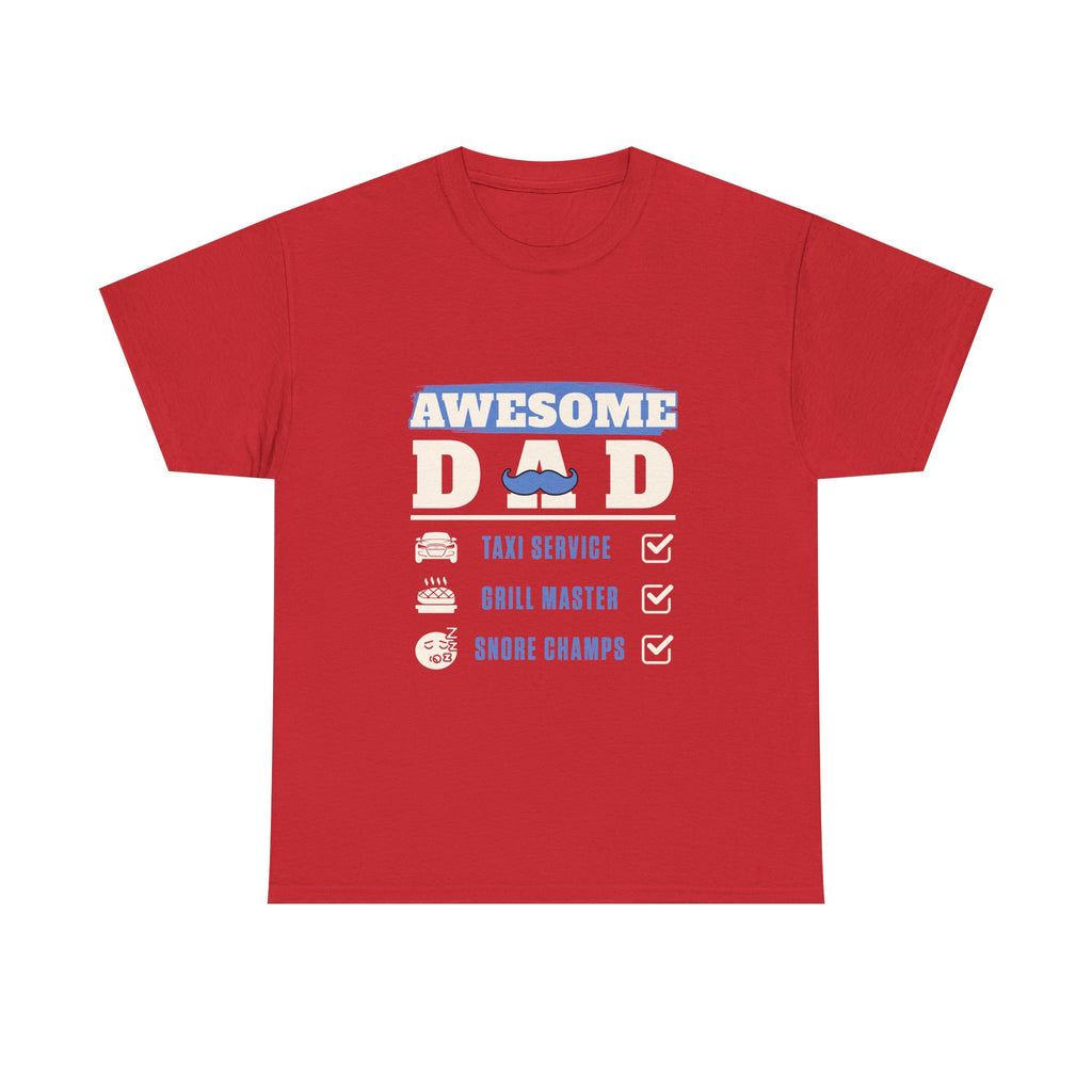 Funny T-Shirt - Awesome Dad Tee Shirt - Gift For Fathers Day Birthday - NEW