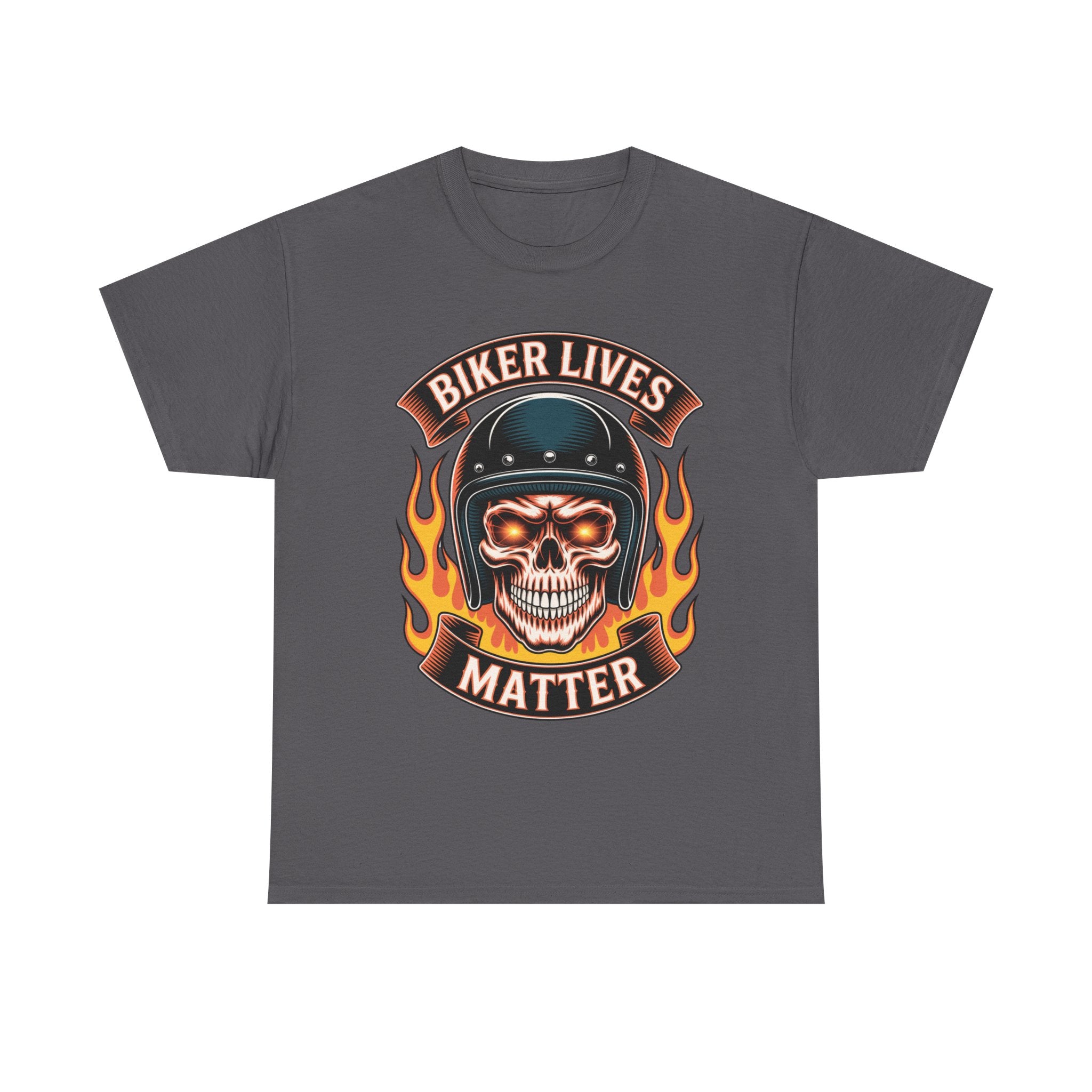 Biker Lives Matter T-Shirt - Tee Shirt For Bikers - Clothing Gift For Motorcycle Enthusiasts