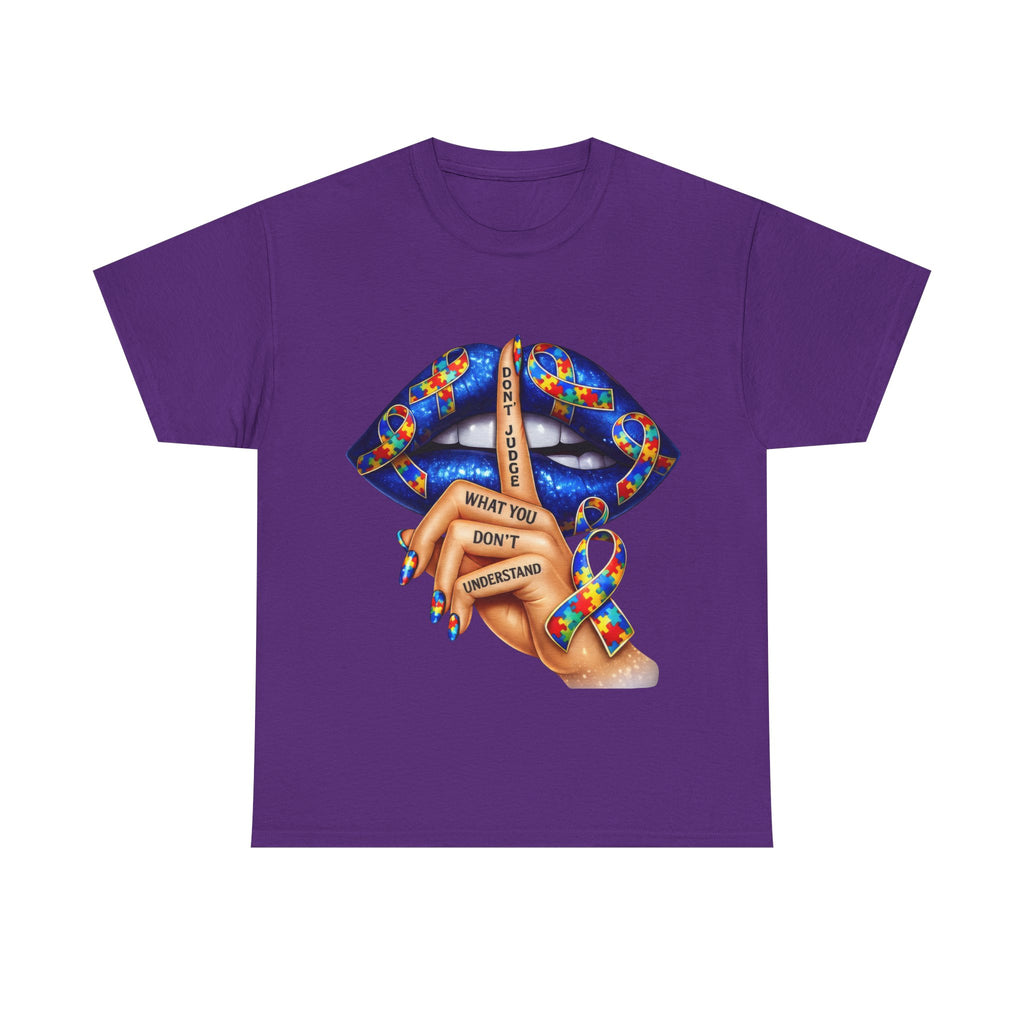 Autism Tee Shirt - Don't Judge What You Don't Understand - Funny ADHD Neurodiverse T Shirt - UK - NEW