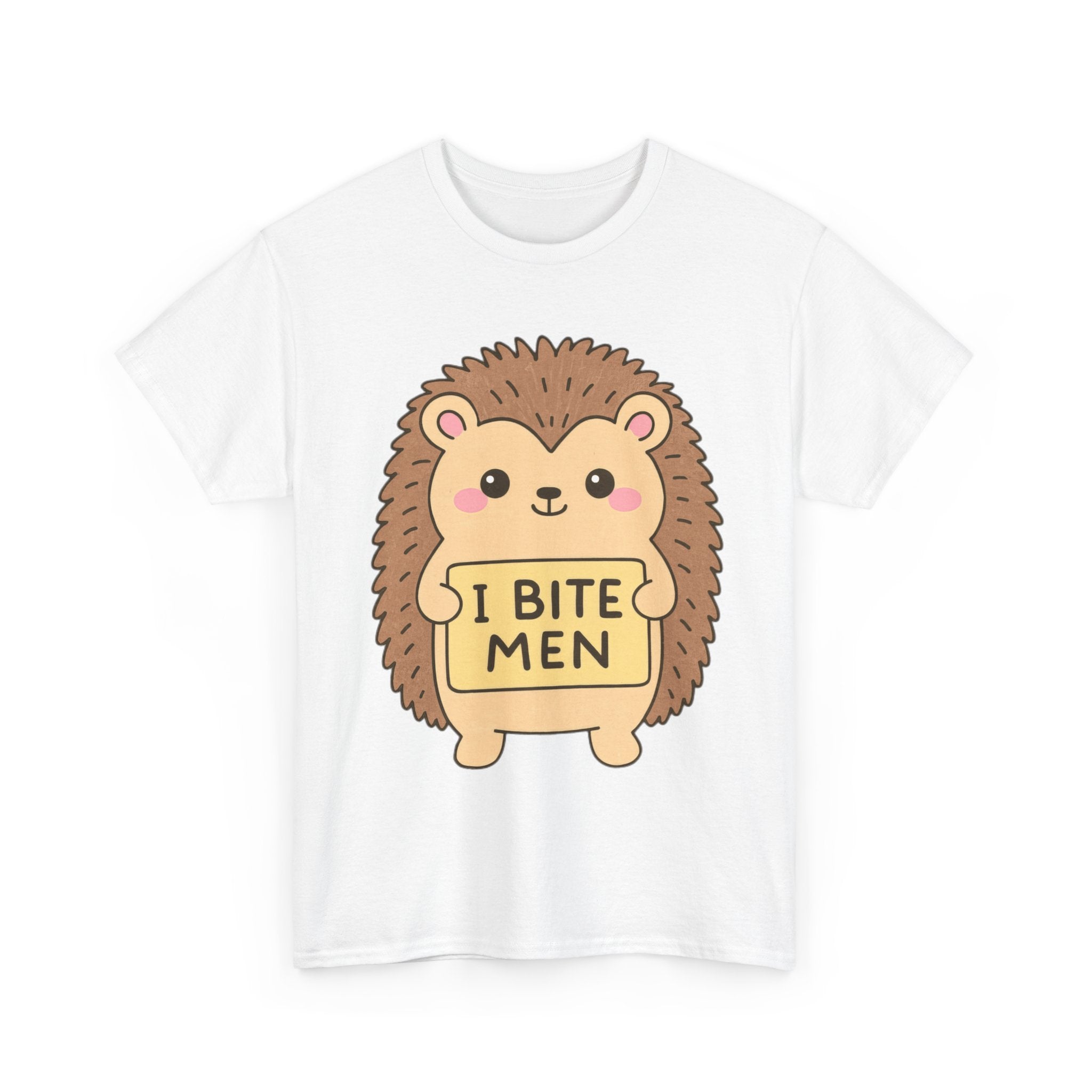 Funny Feminism T-Shirt - I Bite Men - Tee Shirt For Feminist - Anti Patriachy Gift NEW