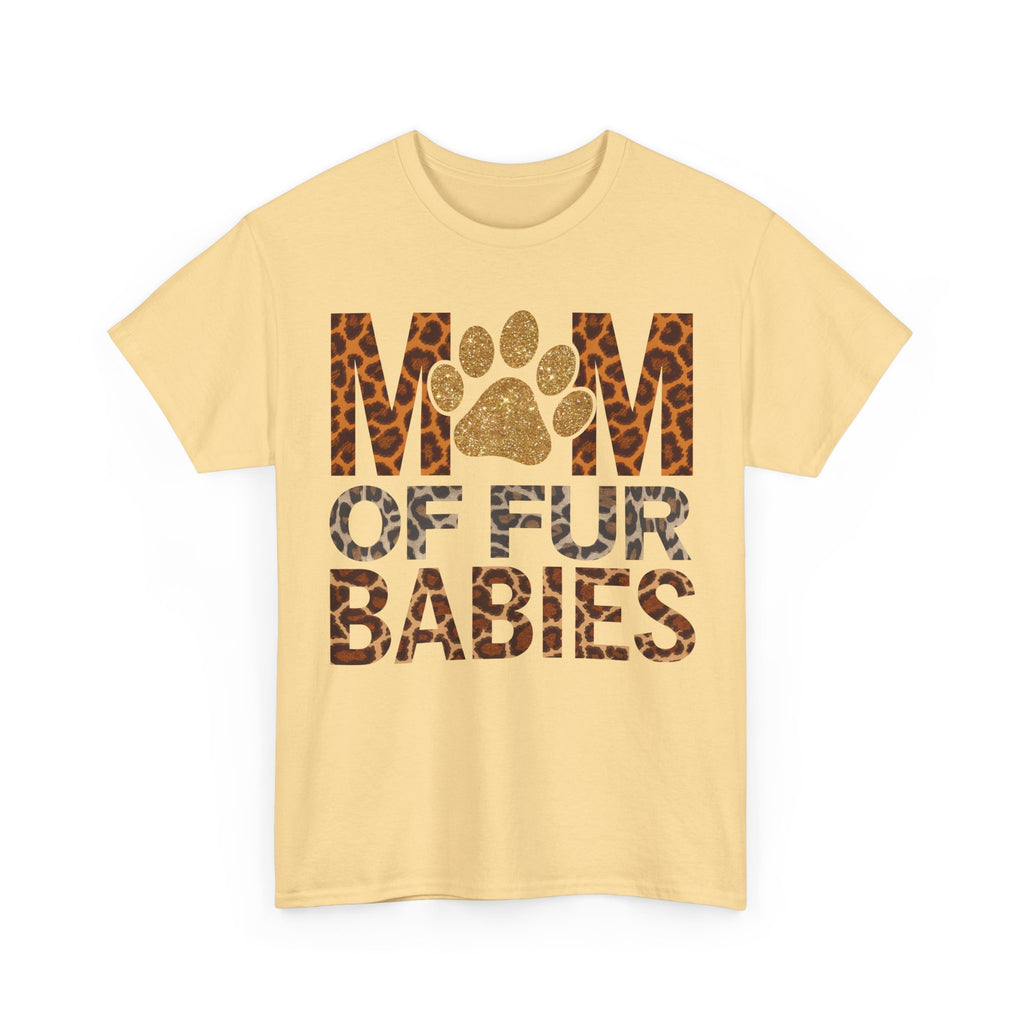 Mum Of Fur Babies Tee Shirt - Dog Lover T-Shirt - Funny Gift For Owner Of Dogs NEW