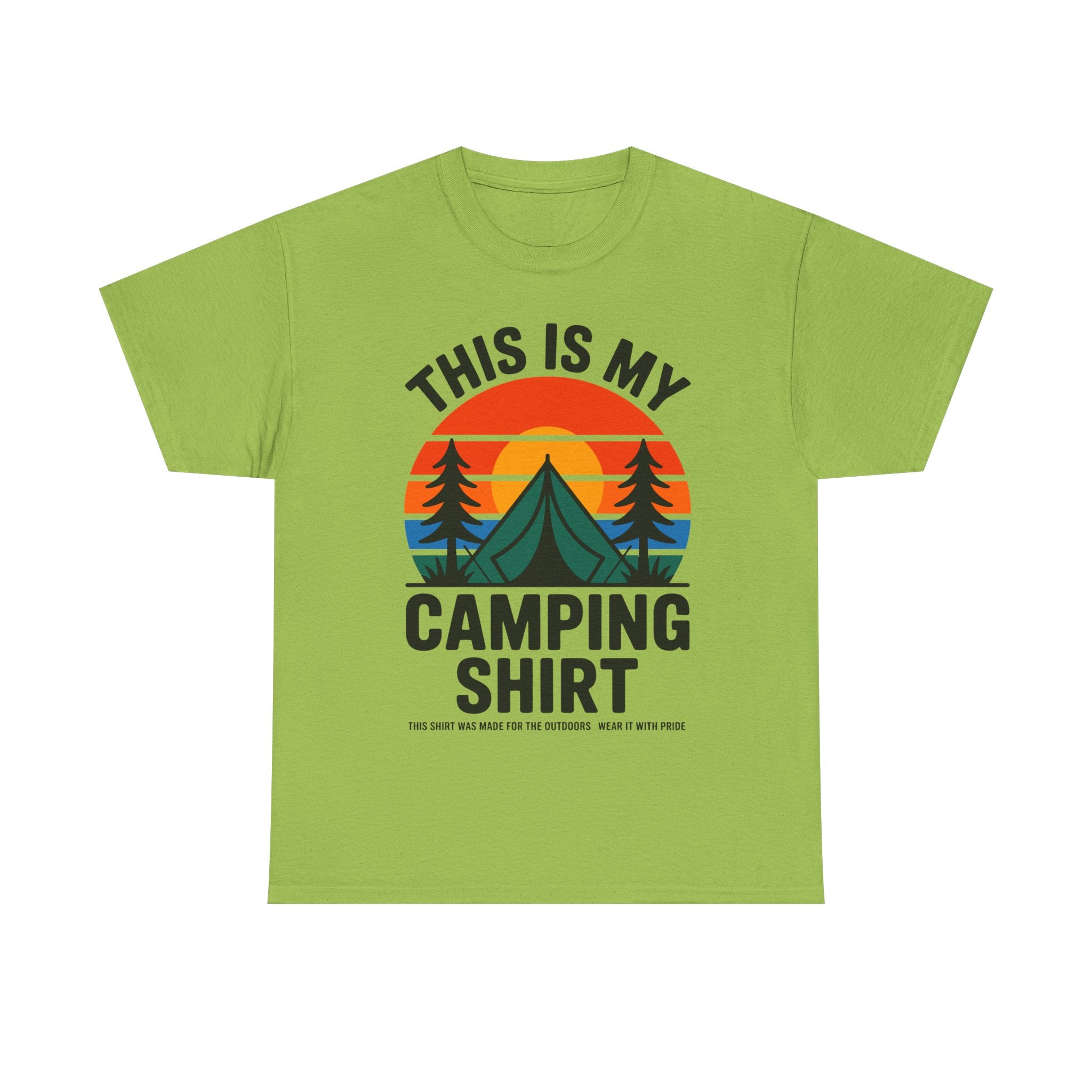 This Is My Camping Shirt - Funny Vanlife T Shirt Gift For Campers -  Tee Gift For Vanlifers