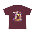 Giraffe "OK to Be Different" Rainbow Kids Tee Shirt – Autism ADHD ADD T-Shirt