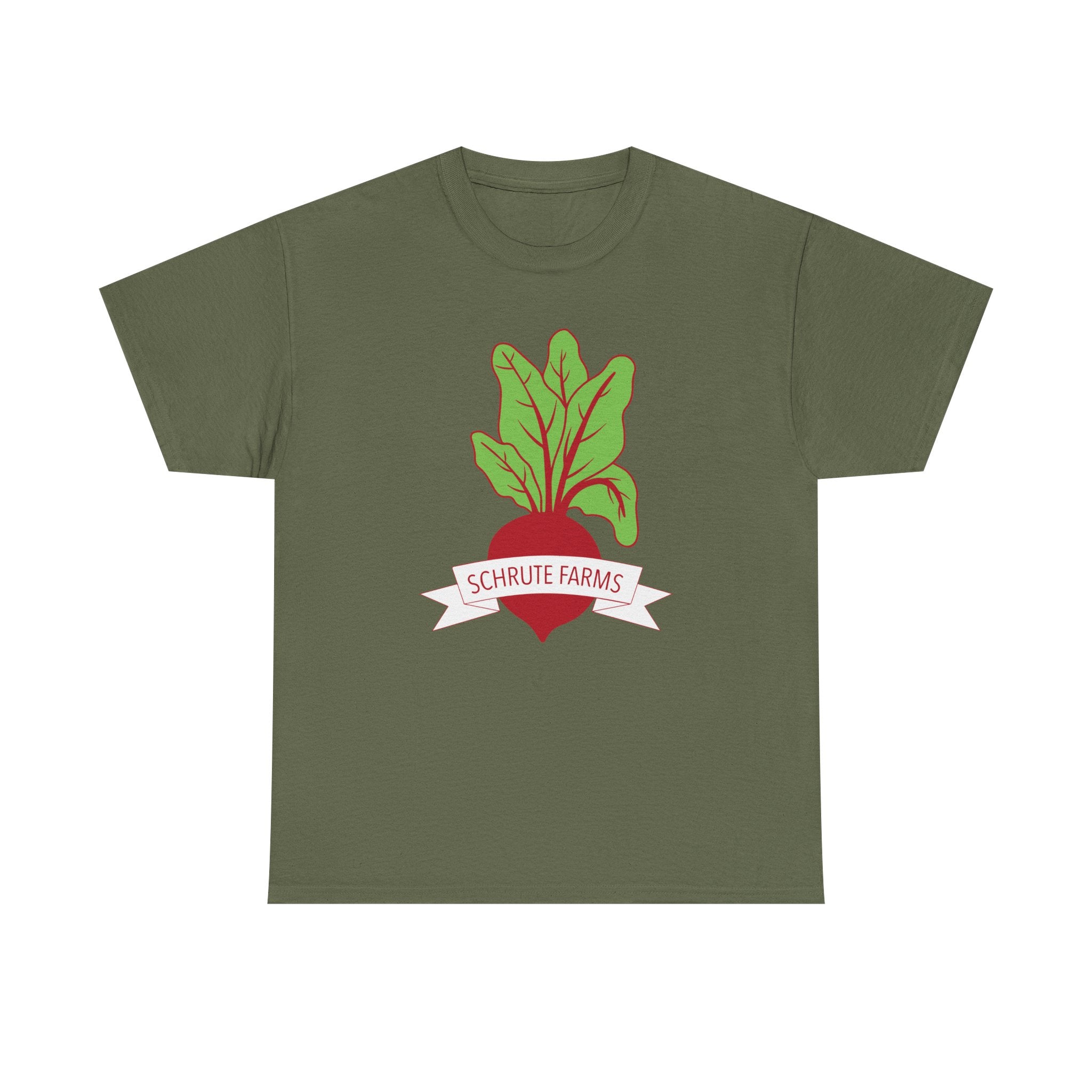 T-Shirt - Schrute Farms Beet Graphic Tee Shirt - Dwight - The Office US - NEW