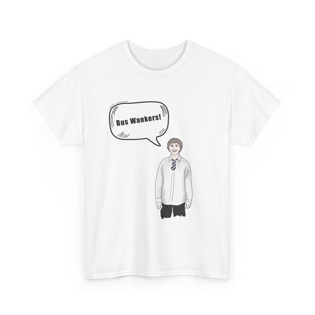 Bus W**kers T-Shirt - Inbetweeners Jay Funny Gift Tee Shirt