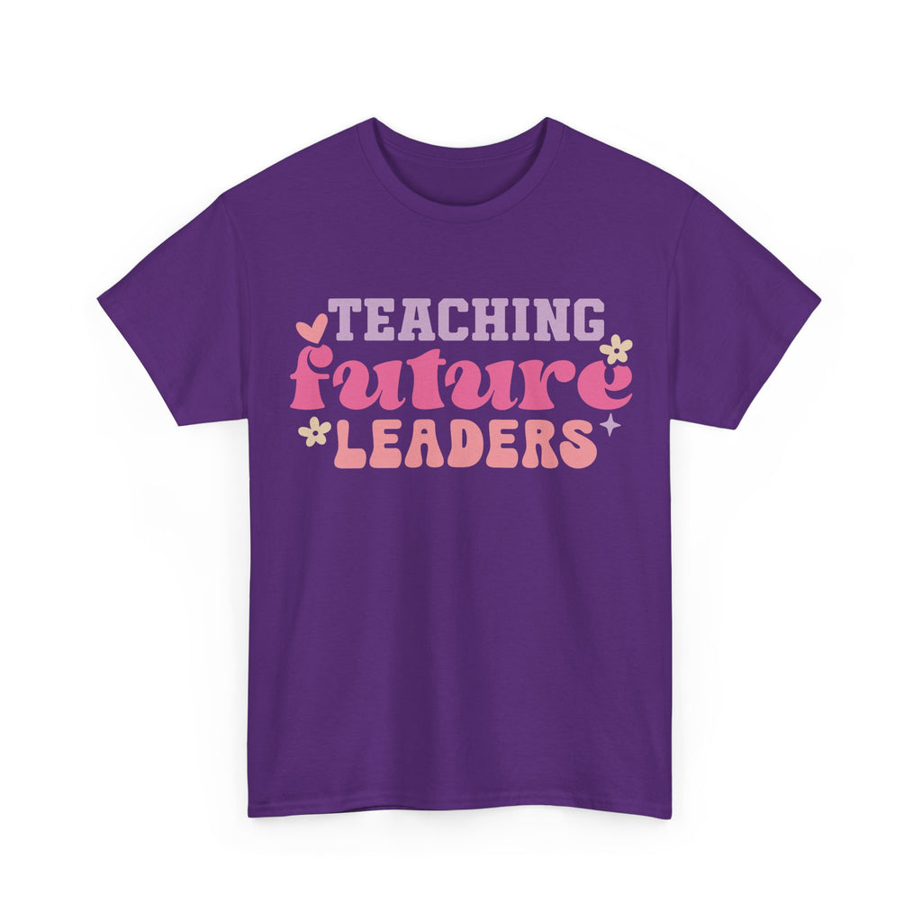 T-Shirt - Teaching Future Leaders - Tee Shirt Gift For Teachers Primary and Secondary - NEW