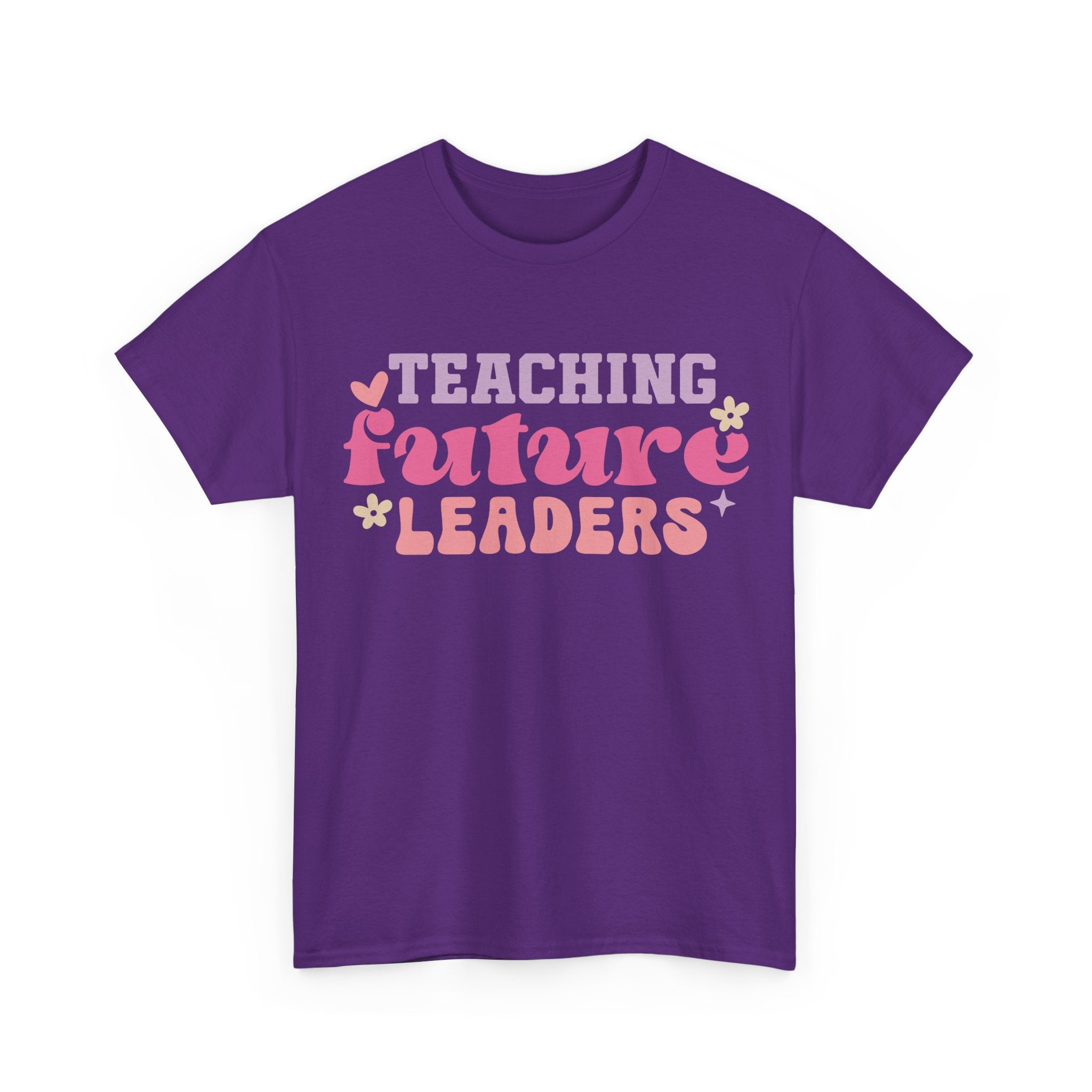T-Shirt - Teaching Future Leaders - Tee Shirt Gift For Teachers Primary and Secondary - NEW