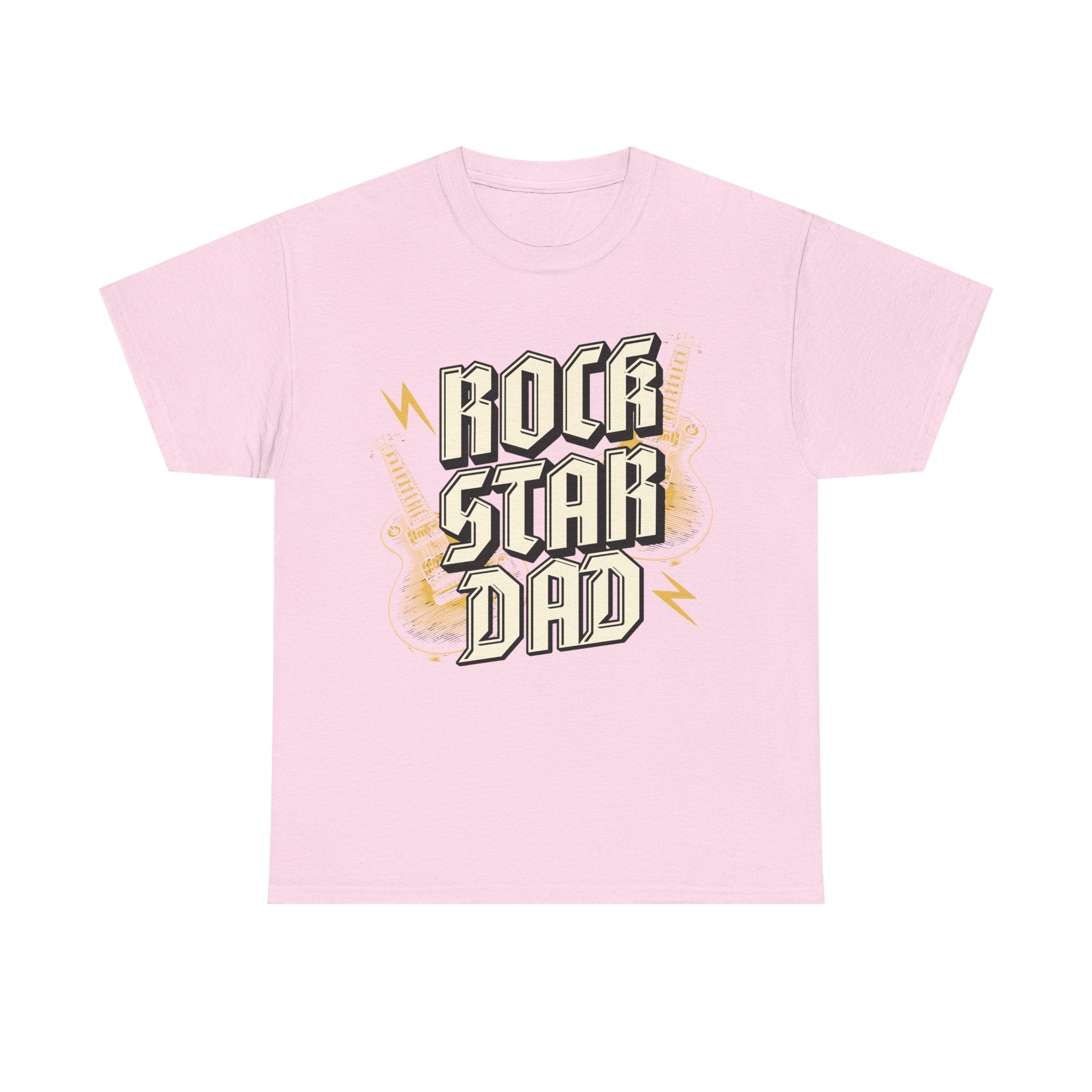 Rock Star Dad T-Shirt - Fathers Day Dads Birthday Gift Tee Shirt - NEW