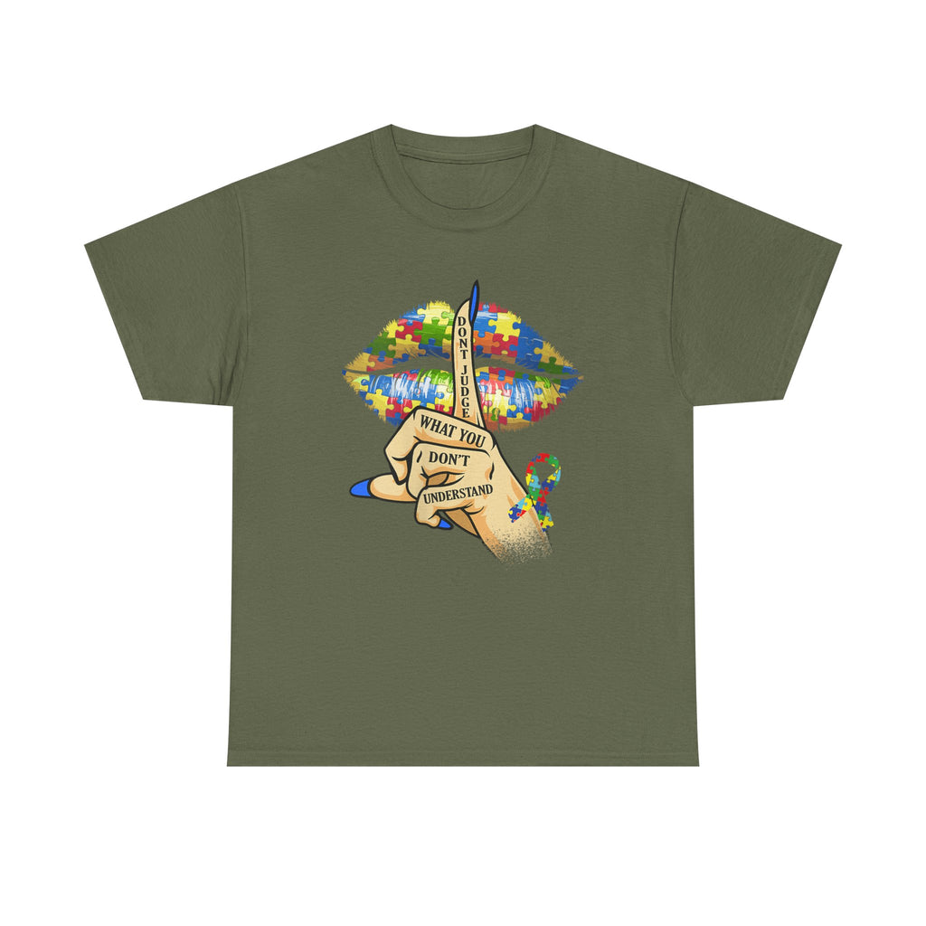 Autism Awareness Tee Shirt - What You Don't Understand - Autistic Puzzle Design T-Shirt