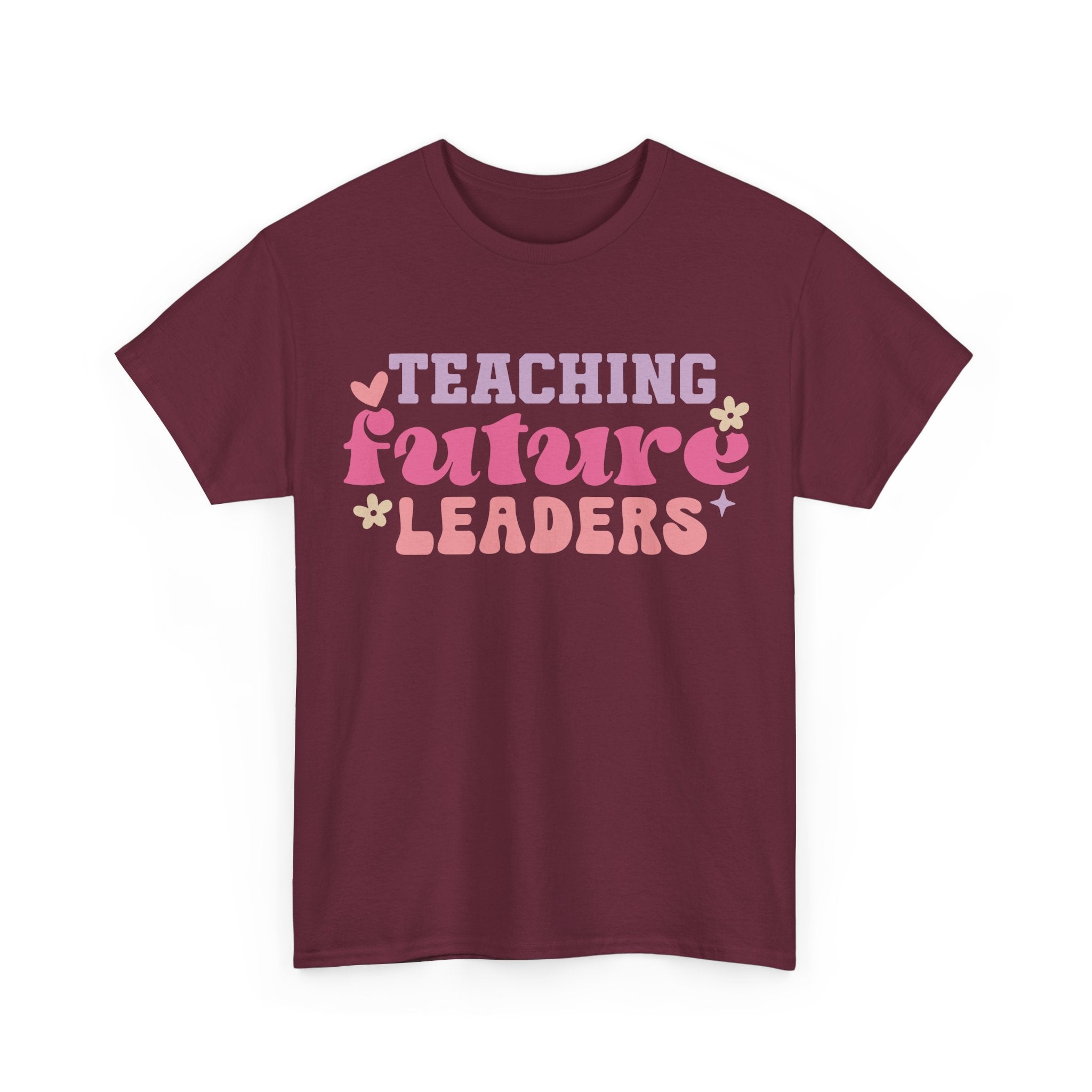 T-Shirt - Teaching Future Leaders - Tee Shirt Gift For Teachers Primary and Secondary - NEW