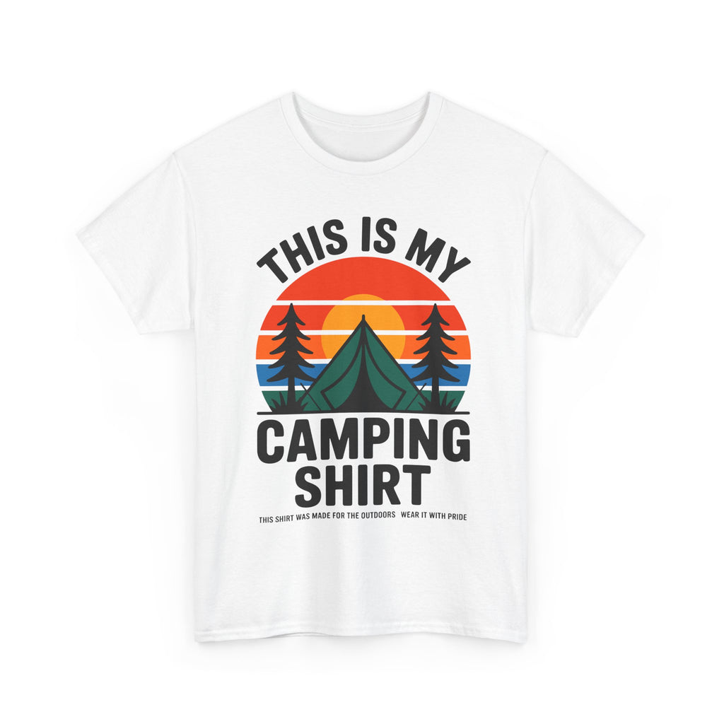 This Is My Camping Shirt - Funny Vanlife T Shirt Gift For Campers -  Tee Gift For Vanlifers