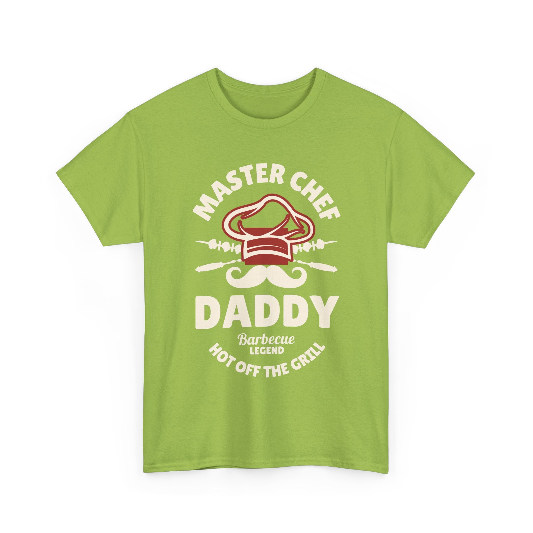 Master Chef Daddy T-Shirt - Funny Dad BBQ Tee Shirt - Fathers Day Dads Birthday Funny Gift NEW