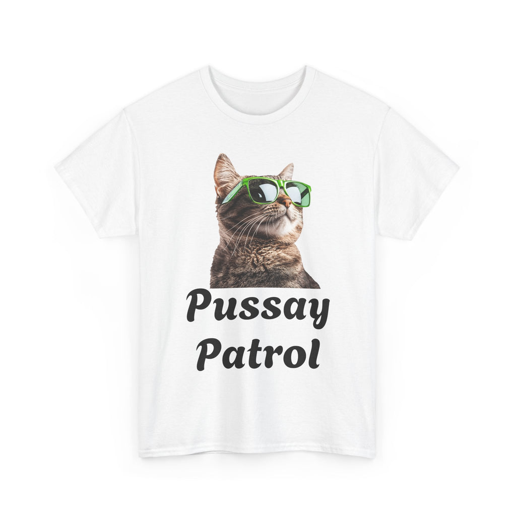 Funny Stag Do T-Shirt - Pussay Patrol - Inbetweeners - Rude Adult Tee Shirt Pussy Patrol