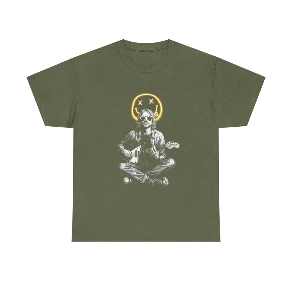 Grunge Guitarist Tee Shirt - Kurt Cobain Nirvana Retro Vintage Graphic T-Shirt - NEW