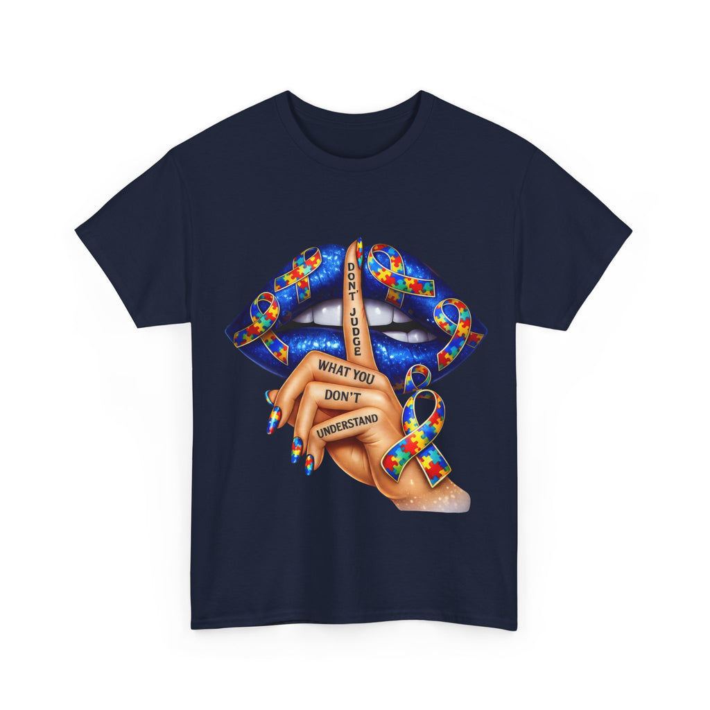 Autism Tee Shirt - Don't Judge What You Don't Understand - Funny ADHD Neurodiverse T Shirt - UK - NEW